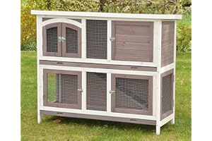 nanook System-Hasenstall Hasenstall Kaninchenstall XXL Meerschweinchenstall Balu erweiterbar draußen wetterfest 120 x 50 x 104 cm