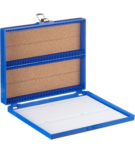 Heathrow Scientific HD15994B Green Cork Lined 100 Place Microscope Slide Box 8 25 Length X 7 Width X 1 3 Height Heathrow Scientific HD15994B Green Cork Lined 100 Place Microscope Slide Box 8 25 Length X 7 Width X 1 3 Height