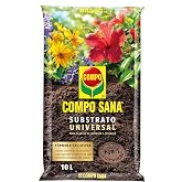 COMPO SANA Quality Universal Substrate with 6 to 8 Weeks Fertiliser for Indoor Plants, Terrace and Garden, Growing Substrate,