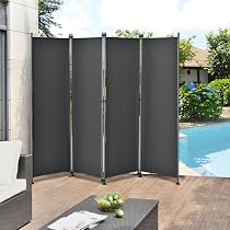 pro.tec Outdoor Trennwand 'Modica' 170 x 215cm - Paravent ...