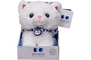 POSH PAWS Battersea Dogs and Cats Home Parker the Persian Cat Soft Toy - 25cm