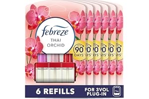 Febreze 3Volution Plug In Air Freshener Refill, 20ML X 7, Odour Eliminator & Bathroom Air Freshener, Blossom & Breeze