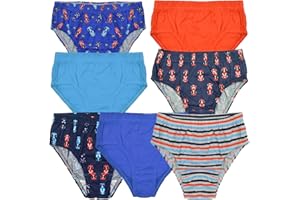Fashion by Purdashian Boys Pants | Cotton Mix Boys Underwear | Boys Briefs Multipack Pants | Training Pants | Toddler Pants