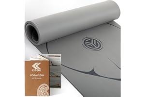 ‎KIANA SPORTS KIANA SPORTS® Yoga Matte aus Deutscher Entwicklung – Rutschfeste & gelenkschonende Yogamatte – 2 Komfort-Dicken (1,0 & 1,5 cm) – Weiche Sportmatte & Gymnastikmatte – Für Yoga, Pilates & Krafttraining