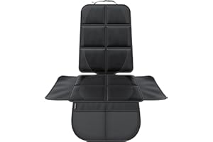 LIONSTRONG - Protection de siège Voiture - pour siège Auto - Protection Siege Arriere Voiture Enfants Haut de Gamme - Compatible ISOFIX (Noir)