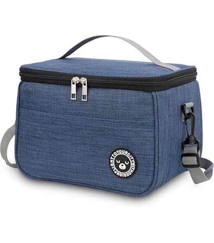 Borsa Termica Porta Pranzo 15L - Per Lavoro, Scuola O Picnic | Isolante, Robustà E Multitasche - Foto 4