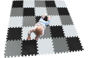 MQIAOHAM® 25 pezzi bambini giochi in schiuma per bambini tappetino ad incastro gioca a tappetini puzzle tappeto in schiuma G301025-101104112