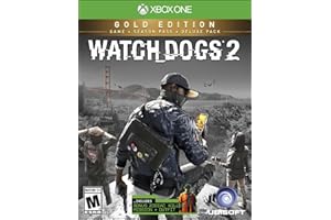 UBISOFT Watch Dogs 2 : Gold Edition (comprend un contenu supplémentaire + abonnement pour pass de saison) – Xbox One doré