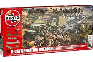 Airfix D-Day 75 ° anniversario dell'operazione Overlord Gift Set