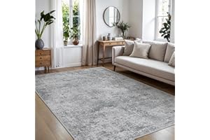BEIMO Extra Large Washable Area Rug 200x290 cm, Modern Abstract Non-Slip Rug, Low-Pile Carpet, Durable and Non-Shedding, Ideal for Living Room, Bedroom, Dining Room, and Home Office