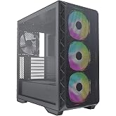Montech AIR 903 MAX 4 Fan 3 x 140mm ARGB fan and 1x140mm PWM Fan Medium Size Tower, Tempered Glass, USB TYPE-C Port and 2x USB3.0 Por
