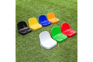 FORZA Asientos de Estadio de Plástico | Asientos HDPE para Banquillo de Jugadores (Azul, Pack de 1)