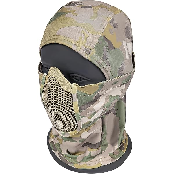 Lunettes De Protection Balistiques Cofra Gunner Camouflage - Normes STANAG - Polycarbonate Anti-buée - Pour Tir Et Airsoft