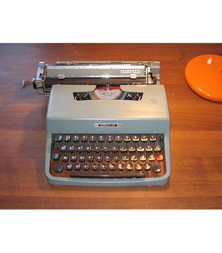 Macchina Da Scrivere Elettronica Olympia Carrera - Bianca, Tastiera Tedesca, Stile Retro - Foto 3