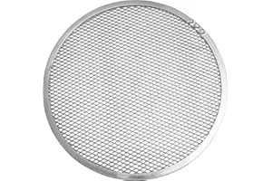 FACKELMANN FMProfessional Base Redonda de Rejilla para Hornear Especial para Pizza, Rejilla para Descongelar o para Enfriar Alimentos Clientes, Aluminio, Diámetro 28 cm, 1 ud.