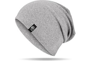 YANIKY Berretto da donna, leggero, in cotone, morbido, comodo, sottile, unisex, per tutte le stagioni