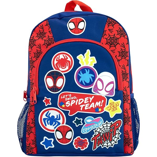Spidey Schulrucksack Für Kinder | 26x11x34cm Mit Kinderwagen-Anpassung & 2 Jahren Garantie