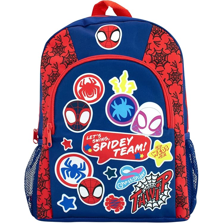 Mybagstory - Sac à Dos Spidey Garcon – Spiderman - Bleu - Enfant