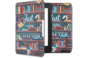 kwmobile Custodia eReader Compatibile con Amazon Kindle Paperwhite Cover - eBook Reader Flip Case - multicolore - Ancora un Capitolo