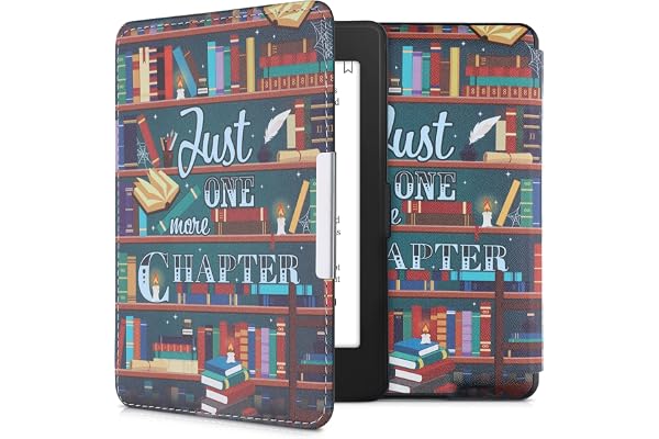 kwmobile Étui Compatible avec Amazon Kindle Paperwhite Coque - Étui à Rabat magnétique Tablette eReader Similicuir - Multicolore