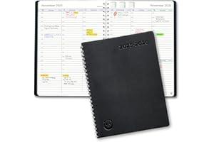 ‎SMART PANDA SmartPanda 2025 2026 Diary - Weekly Planner A5, School Planner - Softcover Diary, 30 Minute Intervals - July 2025 - August 2026 - in German