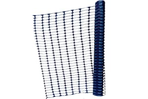 Agility Parcoursabgrenzung, Hundezaun, Sicherheitszaun, Bauzaun, Campingzaun, Abgrenzungszaun 1m hoch, blau, extra reißfest - in verschiedenen Längen, orig. Callieway® (100m Rolle)