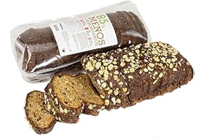 WIKIMARK Pan Proteico Keto 85% Menos Carbohidratos, Para Dietas Hipocalóricas y Altas en Proteínas. Muy Blandito y Sabor Riquísimo. Peso 500 Gr Unas 20 Rebanadas Duración del Pan: 8 Meses Aprox