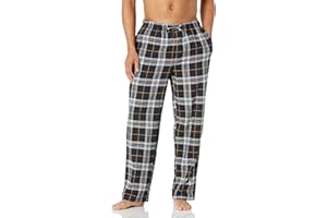 Amazon Essentials Hombre Pantalón de Pijama de Franela Transpirable (Disponible en Tallas Grandes y Altas)