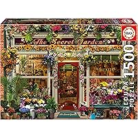 Puzzle Educa 1500 Pièces - Le Jardin Secret, Pour Adultes Et Ados à Partir De 14 Ans, Motif Détaillé 85 X 60 Cm