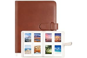 JOKISA Album Fotos con 256 Bolsillos para Película de 3 Pulgadas, para Fujifilm Instax Mini 90 9 8 8+ 70 7c 7s 11 50s 7+ 25 Mini LiPlay Mini Link, para Polaroid Snap, para Kodak Sofortbilddrucker