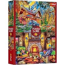Trefl - Lago di Braies, Italia - Puzzle 500 Pezzi - Puzzle Fai da Te con Paesaggio Montano, Intrattenimento Creativo, Divertimento, Puzzle Classico per Adulti e Bambini a Partire da 10 Anni