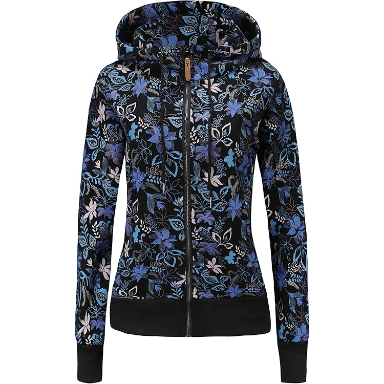 Ragwear Sweatjack met capuchon, model 'Nate' in olijfgroen gemêleerd Ragwear Sweatjack met capuchon, model 'Nate' in olijfgroen gemêleerd