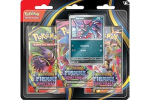 Pokémon: confezione da tre buste (Sneasel) dell’espansione Megaevoluzione - Fiamme Spettrali del GCC Pokémon (una carta promozionale olografica e tre buste di espansione)