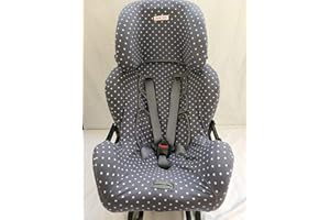 moon-bebe Funda para silla de coche Klippan Kiss 2 Y KLIPPAN PLUS (GRIS)