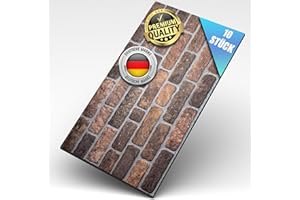 AS Country Stone® Wandverkleidung Steinoptik | 100x50x2 cm | 3D Effekt Wandpaneele Steinoptik für Küche und Wohnzimmer | Innen- und Außenbereich - Steinoptik Styropor - 3D Wandpaneele | 10 Stück |