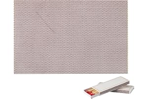 I3C Carta autoadesiva per scioperi, 21,3 x 14 cm, foglio di carta con motivo a nido d'ape per avviamento antincendio di emergenza