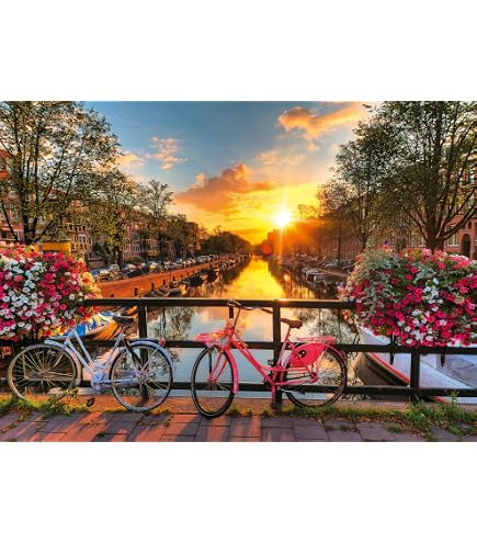 Puzzle 1000 Pièces KING - Jour De La Reine à Amsterdam - Réf. 5132 - Neuf