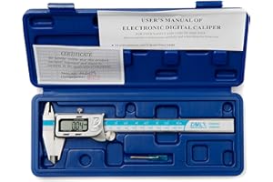 DIGITAL MICROMETERS LTD DML 150mm 6 Inch IP54 Water Resistant Digital Vernier Caliper 12 Months Warranty