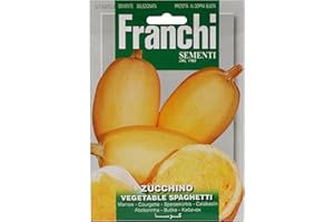 FRANCHI SEMENTI SEMENTI DI ORTAGGI DI QUALITA' PER USO HOBBYSTICO PROTETTE IN DOPPIA BUSTA (ZUCCHINO VEGETABLE SPAGHETTI)