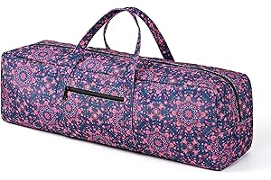 BOULDER BEE | Yoga Mat Bag | Large Yoga Mat Carrier with Wet Pocket | Yoga Gifts | Gym Tote Bag for Women