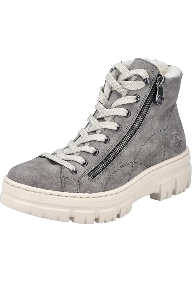Rieker Dames 99870 korte laarzen, grijs, 38 EU, grijs, 38 EU