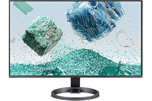 Acer Vero RL242Y Monitor 23,8 Zoll (60 cm Bildschirm) Full HD, 75Hz, 4ms(GTG), 2xHDMI 1.4, VGA, HDMI FreeSync