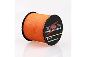DORISEA Extreme Braid 100% PE 300 m geflochtene Angelschnur 2,7–250 kg Test-Angeldraht, Angelschnur, abriebfest, unglaubliche Superline, Zero Stretch, kleiner Durchmesser