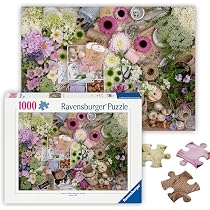 Ravensburger - Puzzle Prato Fiorito in Primavera 1000 Pezzi Puzzle per