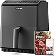 COSORI Friggitrice ad Aria, Air Fryer 6,4L (1,8Kg), Forno Elettrico, Doppia Resistenza, Connessione Wifi, 12 Funzioni Preimpo
