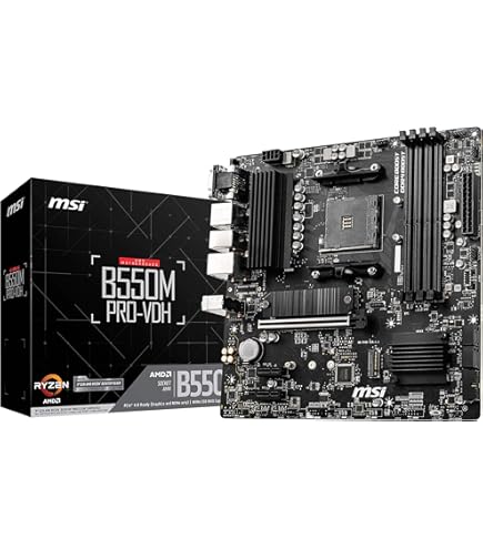 Bundle M.S.I B450M-A PRO MAX II + A.M.D Ryzen 5 3600, Motherboard