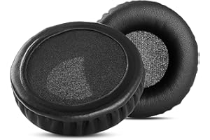 YUNYIYI 1 para wymiennych poduszek pod uszy kompatybilna z Pioneer SE-MJ553BT MJ553BT zestaw słuchawkowy słuchawki nauszniki (czarne)
