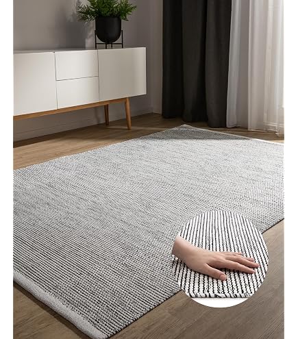 Steffensmeier Teppich „Contemporary Comfort“ – 240x340 Cm, Hochflorig, Creme/Grau/Braun, Für Wohnzimmer
