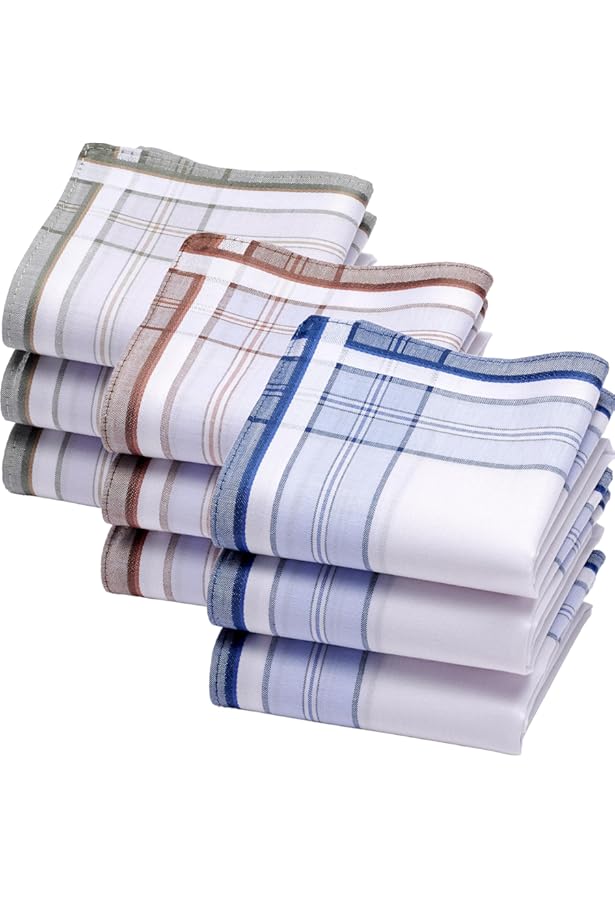 URAQT Zakdoeken voor heren, set van 12 zachte herenzakdoeken - 40 cm x 40 cm katoenmix, pochetten voor bruidegoms, bal, feest, feest, bruiloft en dagelijks gebruik, cadeau voor mannen, 38*38CM URAQT Zakdoeken voor heren, set van 12 zachte herenzakdoeken - 40 cm x 40 cm katoenmix, pochetten voor bruidegoms, bal, feest, feest, bruiloft en dagelijks gebruik, cadeau voor mannen, 38*38CM