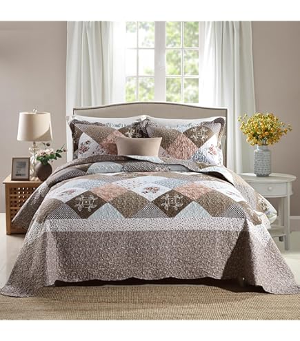 Plaid Boutis Ancien Alisson Vallée – Couvre-pieds 120x105 Cm – Bordeaux